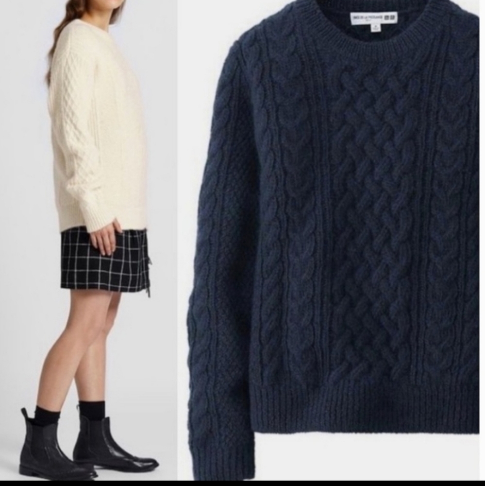 UNIQLO With Ines  de la Fressange cable sweater